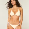 Top de bikini triunghiular cu imprimeu Spring Break Top de bikini triunghiular cu imprimeu Spring Break