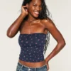Top tubular cu bust ajustabil Top tubular cu bust ajustabil