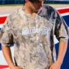 Tricou baggy, greu, scurt, cu imprimeu camuflaj Dodge Tricou baggy, greu, scurt, cu imprimeu camuflaj Dodge