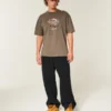 Tricou boxy din bumbac cu imprimeu McLaren Tricou boxy din bumbac cu imprimeu McLaren