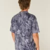 Tricou boxy din material gros, cu imprimeu camuflaj Tricou boxy din material gros, cu imprimeu camuflaj