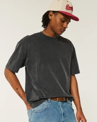 Tricou boxy heavyweight spălat