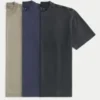 Tricou boxy heavyweight spălat, pachet de 3 bucăți Tricou boxy heavyweight spălat, pachet de 3 bucăți