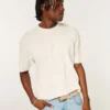 Tricou Boxy Slub Crew Tricou Boxy Slub Crew