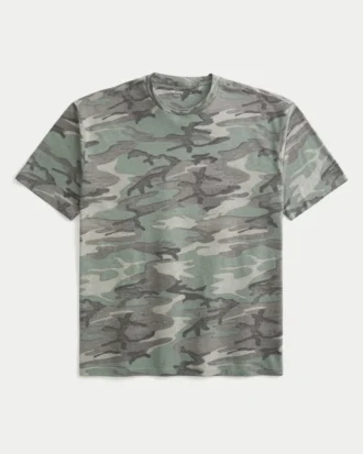 Tricou Boxy Slub Crew