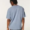 Tricou Boxy Slub Crew
