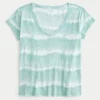 Tricou cu decolteu în V Tricou cu decolteu în V