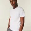 Tricou cu gât în V Tricou cu gât în V