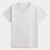 Tricou cu gât în V Tricou cu gât în V