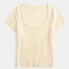 Tricou cu gât rotund Tricou cu gât rotund