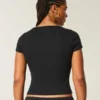 Tricou cu gât rotund