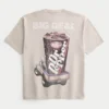 Tricou cu imprimeu Boxy Dr Pepper Tricou cu imprimeu Boxy Dr Pepper