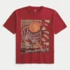 Tricou cu imprimeu Boxy Florida State University Tricou cu imprimeu Boxy Florida State University