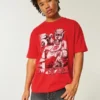 Tricou cu imprimeu Boxy NC State Wolfpack