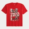 Tricou cu imprimeu Boxy NC State Wolfpack