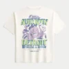 Tricou cu imprimeu Boxy Otto’s Auto Body Tricou cu imprimeu Boxy Otto’s Auto Body