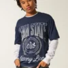 Tricou cu imprimeu Boxy Penn State Nittany Lions Tricou cu imprimeu Boxy Penn State Nittany Lions