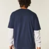 Tricou cu imprimeu Boxy Penn State Nittany Lions Tricou cu imprimeu Boxy Penn State Nittany Lions