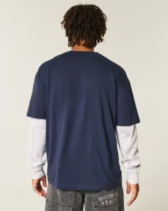 Tricou cu imprimeu Boxy Penn State Nittany Lions