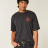 Tricou cu imprimeu Boxy Roman Reigns The Only One Tricou cu imprimeu Boxy Roman Reigns The Only One