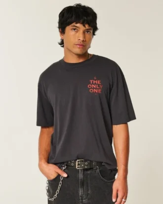 Tricou cu imprimeu Boxy Roman Reigns The Only One