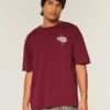 Tricou cu imprimeu Boxy Texas A&M University Aggies Tricou cu imprimeu Boxy Texas A&M University Aggies