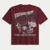 Tricou cu imprimeu Boxy Texas A&M University Aggies Tricou cu imprimeu Boxy Texas A&M University Aggies