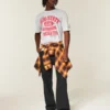 Tricou cu imprimeu Boxy The Ohio State University Buckeyes Tricou cu imprimeu Boxy The Ohio State University Buckeyes