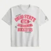 Tricou cu imprimeu Boxy The Ohio State University Buckeyes Tricou cu imprimeu Boxy The Ohio State University Buckeyes