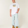 Tricou cu imprimeu Boxy University of California, Los Angeles, Bruins Tricou cu imprimeu Boxy University of California, Los Angeles, Bruins