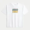 Tricou cu imprimeu Boxy University of California, Los Angeles, Bruins Tricou cu imprimeu Boxy University of California, Los Angeles, Bruins