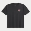 Tricou cu imprimeu Boxy University of Cincinnati Bearcats Tricou cu imprimeu Boxy University of Cincinnati Bearcats