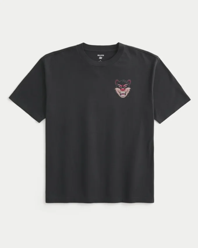 Tricou cu imprimeu Boxy University of Cincinnati Bearcats Tricou cu imprimeu Boxy University of Cincinnati Bearcats