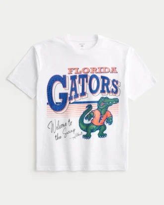 Tricou cu imprimeu Boxy University of Florida Gators