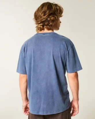 Tricou cu imprimeu Boxy University of Michigan Wolverines