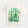Tricou cu imprimeu Boxy University of Oregon Ducks Tricou cu imprimeu Boxy University of Oregon Ducks
