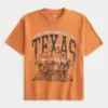 Tricou cu imprimeu Boxy University of Texas Longhorns Tricou cu imprimeu Boxy University of Texas Longhorns