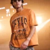 Tricou cu imprimeu Boxy University of Texas Longhorns Tricou cu imprimeu Boxy University of Texas Longhorns