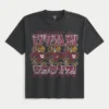 Tricou cu imprimeu Boxy University of Utah Utes Tricou cu imprimeu Boxy University of Utah Utes