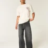 Tricou cu imprimeu Boxy University of Wisconsin Badgers Tricou cu imprimeu Boxy University of Wisconsin Badgers