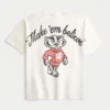 Tricou cu imprimeu Boxy University of Wisconsin Badgers Tricou cu imprimeu Boxy University of Wisconsin Badgers
