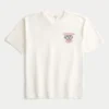 Tricou cu imprimeu Boxy University of Wisconsin Badgers Tricou cu imprimeu Boxy University of Wisconsin Badgers