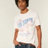 Tricou cu imprimeu Del Mar Dog Shack Tricou cu imprimeu Del Mar Dog Shack