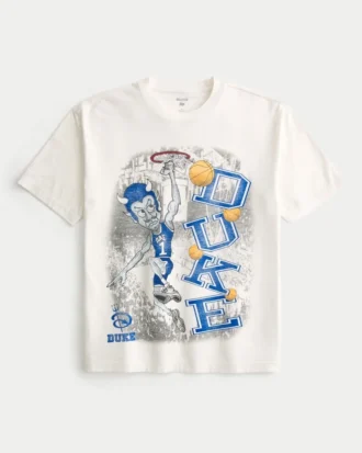 Tricou cu imprimeu Duke University