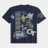 Tricou cu imprimeu Georgia Tech Yellow Jackets Tricou cu imprimeu Georgia Tech Yellow Jackets