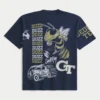 Tricou cu imprimeu Georgia Tech Yellow Jackets Tricou cu imprimeu Georgia Tech Yellow Jackets