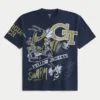Tricou cu imprimeu Georgia Tech Yellow Jackets Tricou cu imprimeu Georgia Tech Yellow Jackets