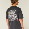 Tricou cu imprimeu grafic Boxy West Village Art Supply Tricou cu imprimeu grafic Boxy West Village Art Supply