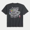 Tricou cu imprimeu grafic Boxy West Village Art Supply Tricou cu imprimeu grafic Boxy West Village Art Supply