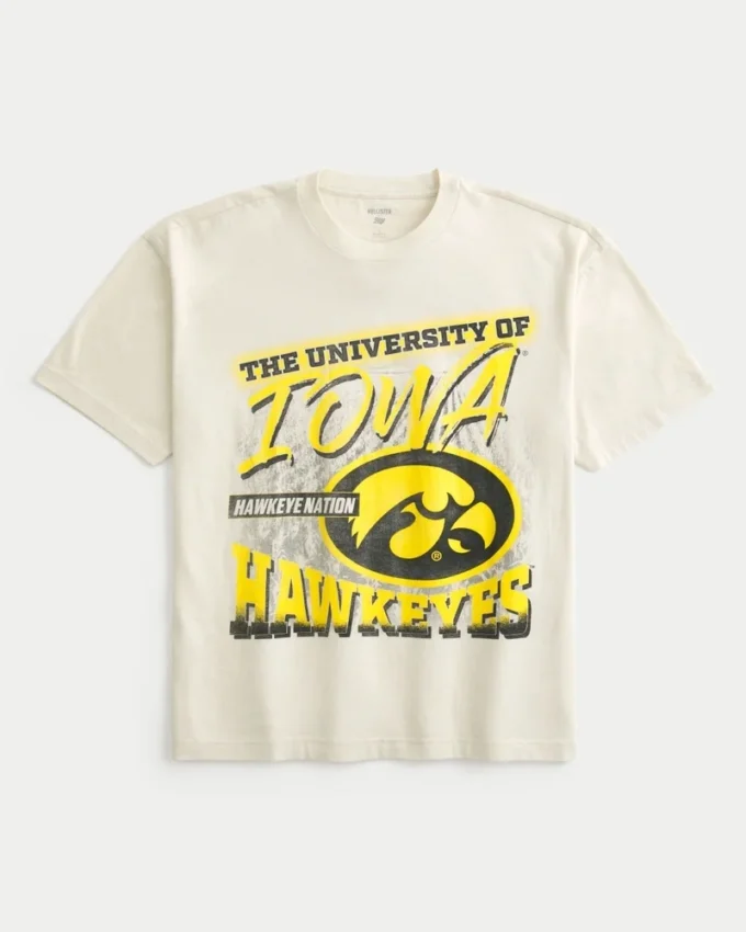 Tricou cu imprimeu Iowa Hawkeyes Tricou cu imprimeu Iowa Hawkeyes